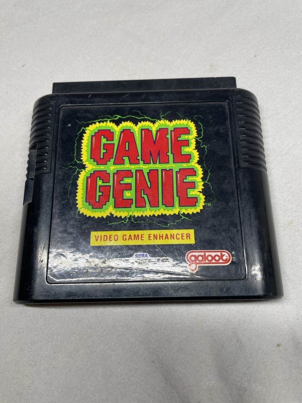 1992 Game Genie Sega Genesis Video Game Enhancer- Tested Works!!!